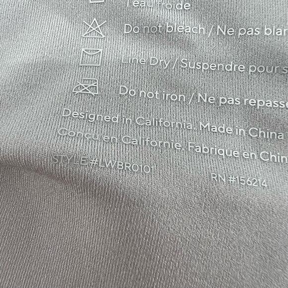 Honeylove SoftForm Bra back smoothing invisible seams moon dust / gray size 2X - Picture 7 of 8